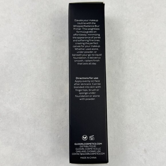 Glōgirl Cosmetics Whipped Radiance Blur Primer Fair Light 1 Fl Oz Makeup NEW - Picture 6 of 8